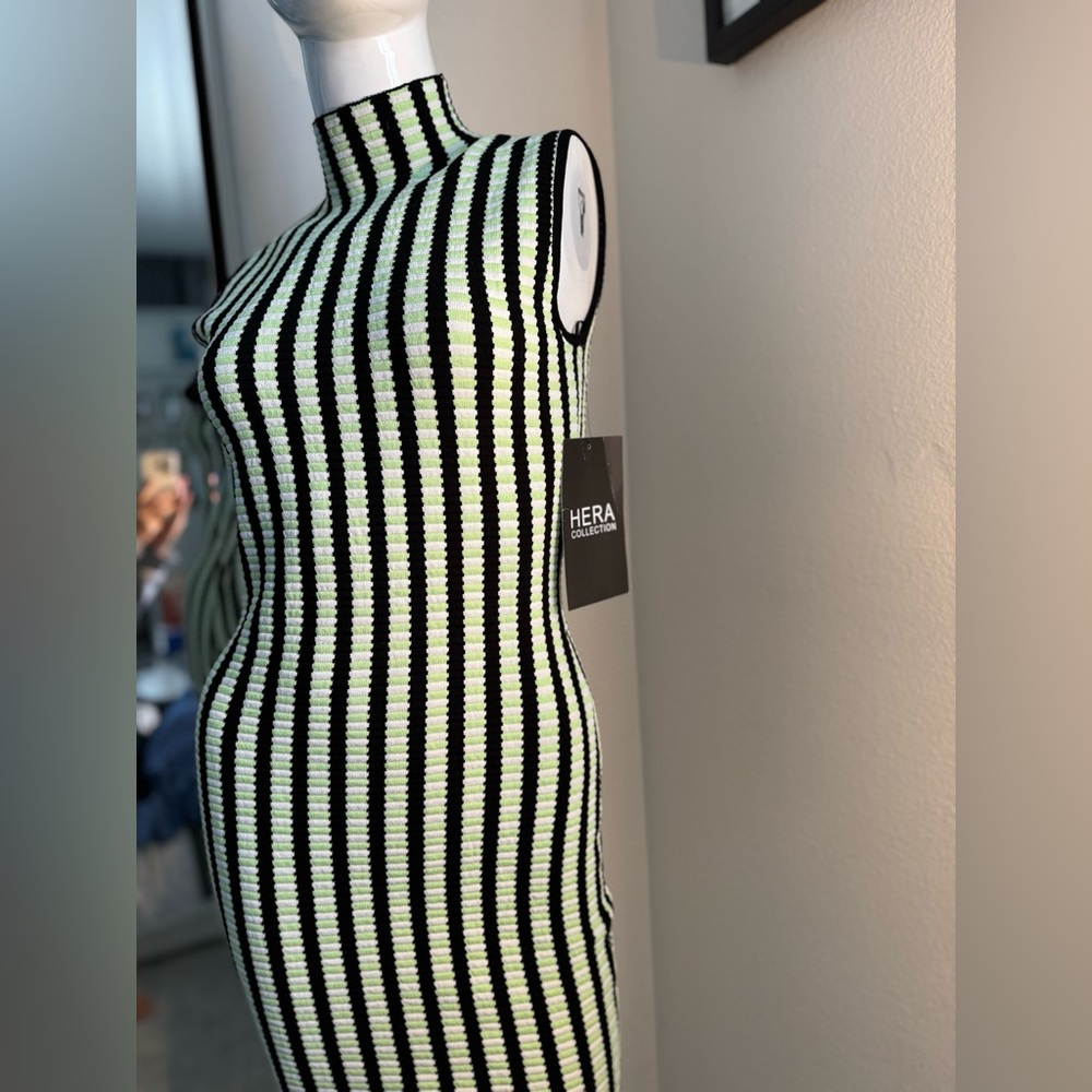 NWT green bandage dress